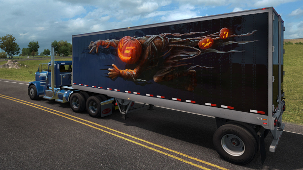 save 50 on american truck simulator halloween paint jobs pack on
