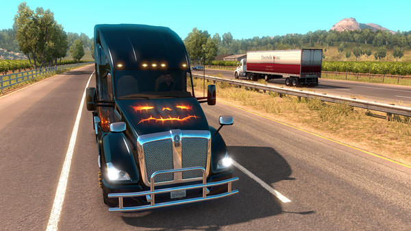 Скриншот из American Truck Simulator - Halloween Paint Jobs Pack