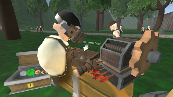 Скриншот из Craft Keep VR