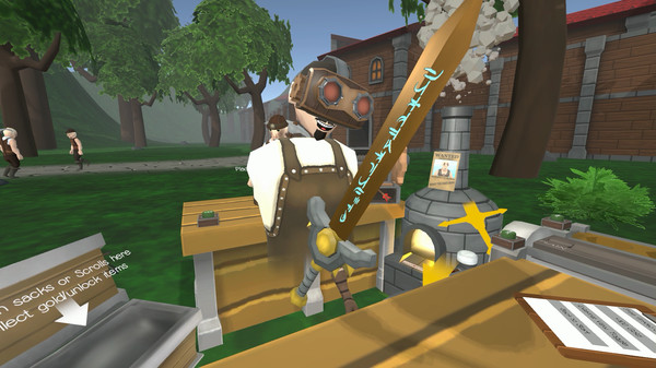 Скриншот из Craft Keep VR