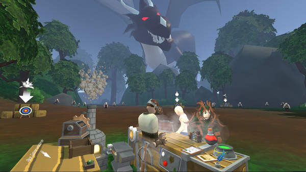 Craft Keep VR game for Linux 1