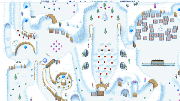 Скриншот из Snowball!