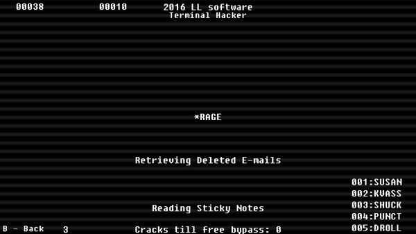 Скриншот из Terminal Hacker