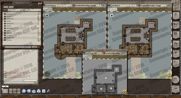 Скриншот из Fantasy Grounds - Map Pack: Lake Keep