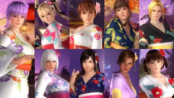 Скриншот из DOA5LR Summer Festival Costume Set