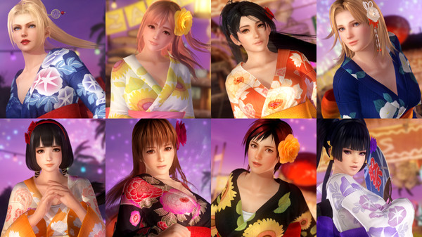 Скриншот из DOA5LR Summer Festival Costume Set