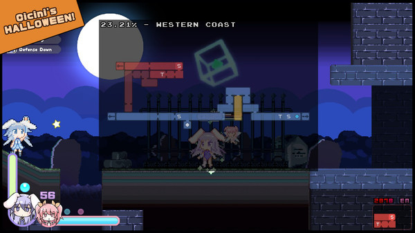 Скриншот из Rabi-Ribi - Cicini's Halloween!