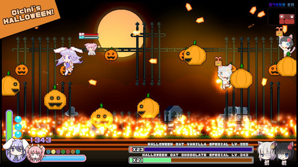 Скриншот из Rabi-Ribi - Cicini's Halloween!