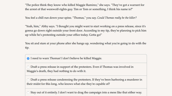 Congresswolf game for Linux 1