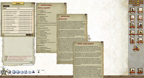 Скриншот из Fantasy Grounds - Sundered Skies: Festival of Madness (Savage Worlds)