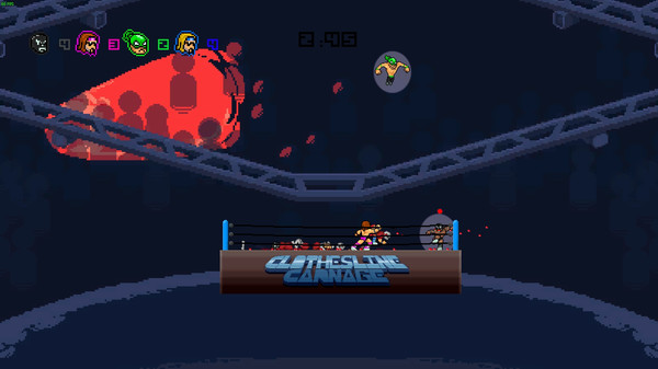 Clothesline Carnage game for windows Pc 1