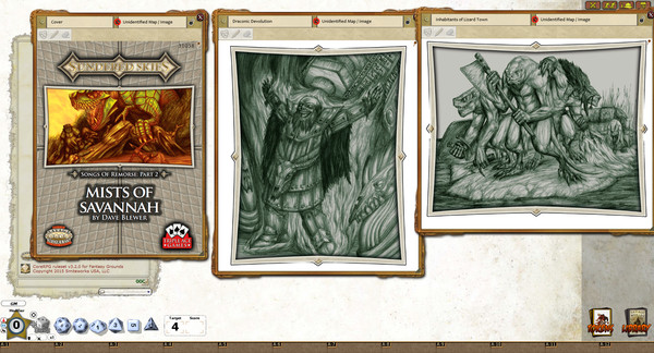 Скриншот из Fantasy Grounds - Sundered Skies: Mists of the Savannah (Savage Worlds)