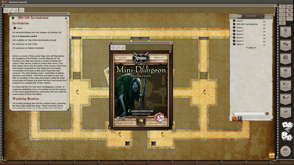 Скриншот из Fantasy Grounds - Mini-Dungeon #008: Carrionholme (5E)