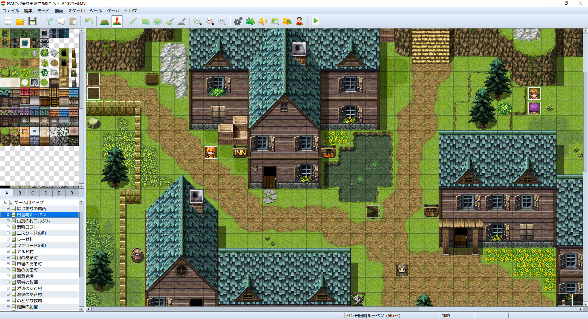 Steam で 55 オフ Rpg Maker Mv Fsm Town Of Beginnings Tiles