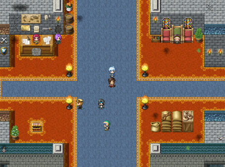 Скриншот из RPG Fighter League