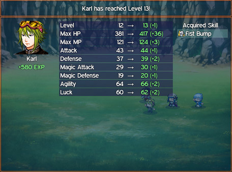 Скриншот из RPG Fighter League