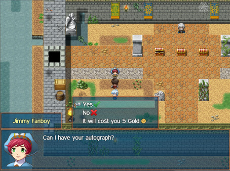 Скриншот из RPG Fighter League