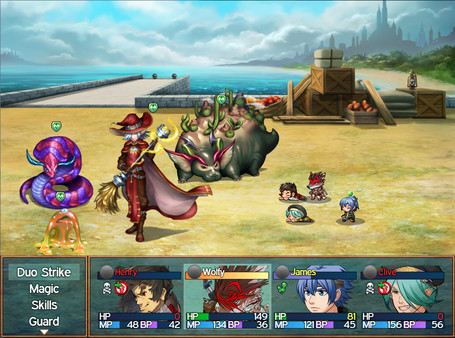 Скриншот из RPG Fighter League