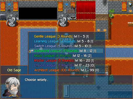 Скриншот из RPG Fighter League