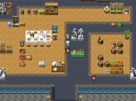 Скриншот из RPG Fighter League