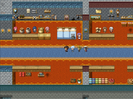 Скриншот из RPG Fighter League