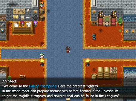 Скриншот из RPG Fighter League