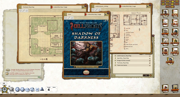 Скриншот из Fantasy Grounds - Hellfrost: Shadows of Darkness