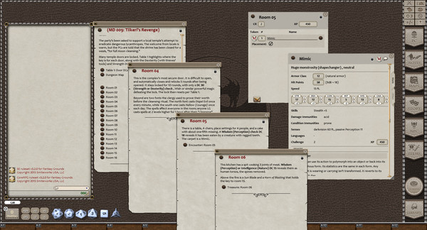 Скриншот из Fantasy Grounds - Mini-Dungeon #009: Tiikeri's Revenge (5E)