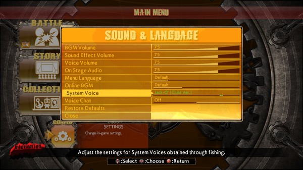 Скриншот из GGXrdR System Voice Pack