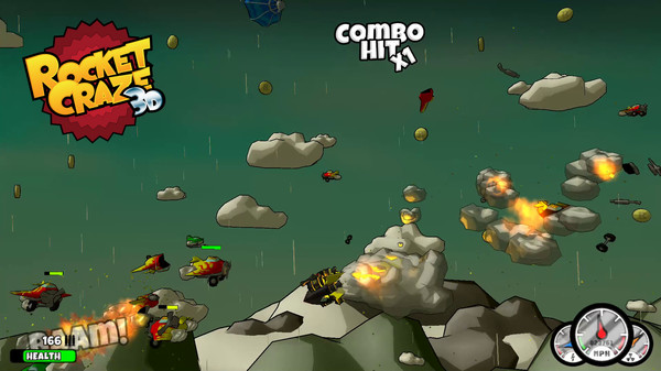 Скриншот из Rocket Craze 3D