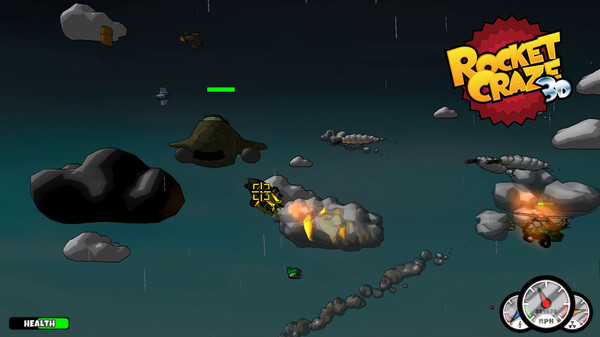 Rocket Craze 3D game for Linux 1