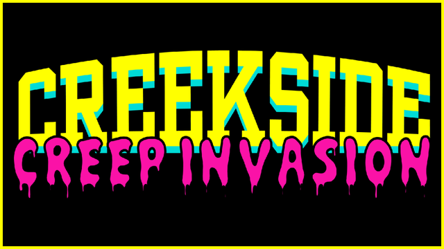 Creekside Creep Invasion Logo