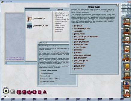 Скриншот из Fantasy Grounds - Slipstream Setting (Savage Worlds)