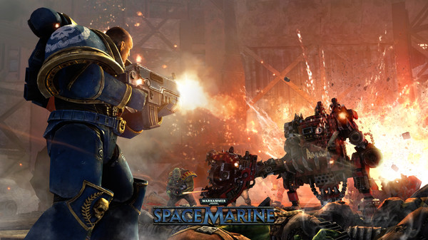 Скриншот из Warhammer 40,000: Space Marine - Anniversary Edition