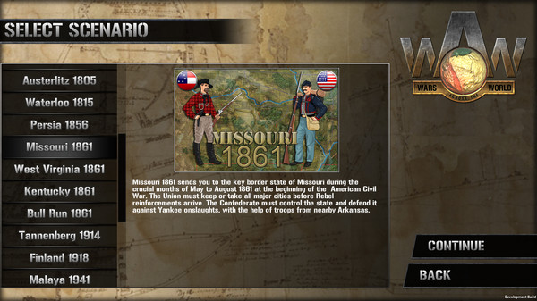 Скриншот из Wars Across the World: Missouri 1861