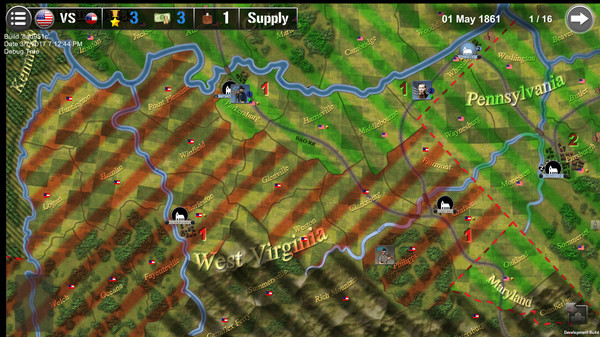 Скриншот из Wars Across the World: West Virginia 1861