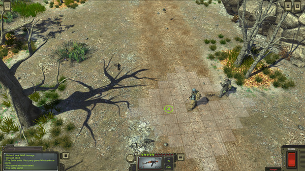 Скриншот из ATOM RPG