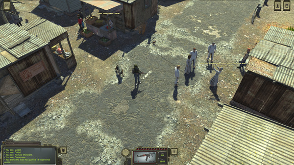 Скриншот из ATOM RPG