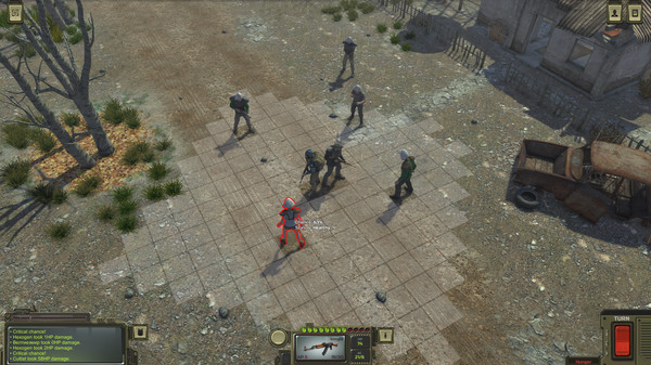 Скриншот из ATOM RPG