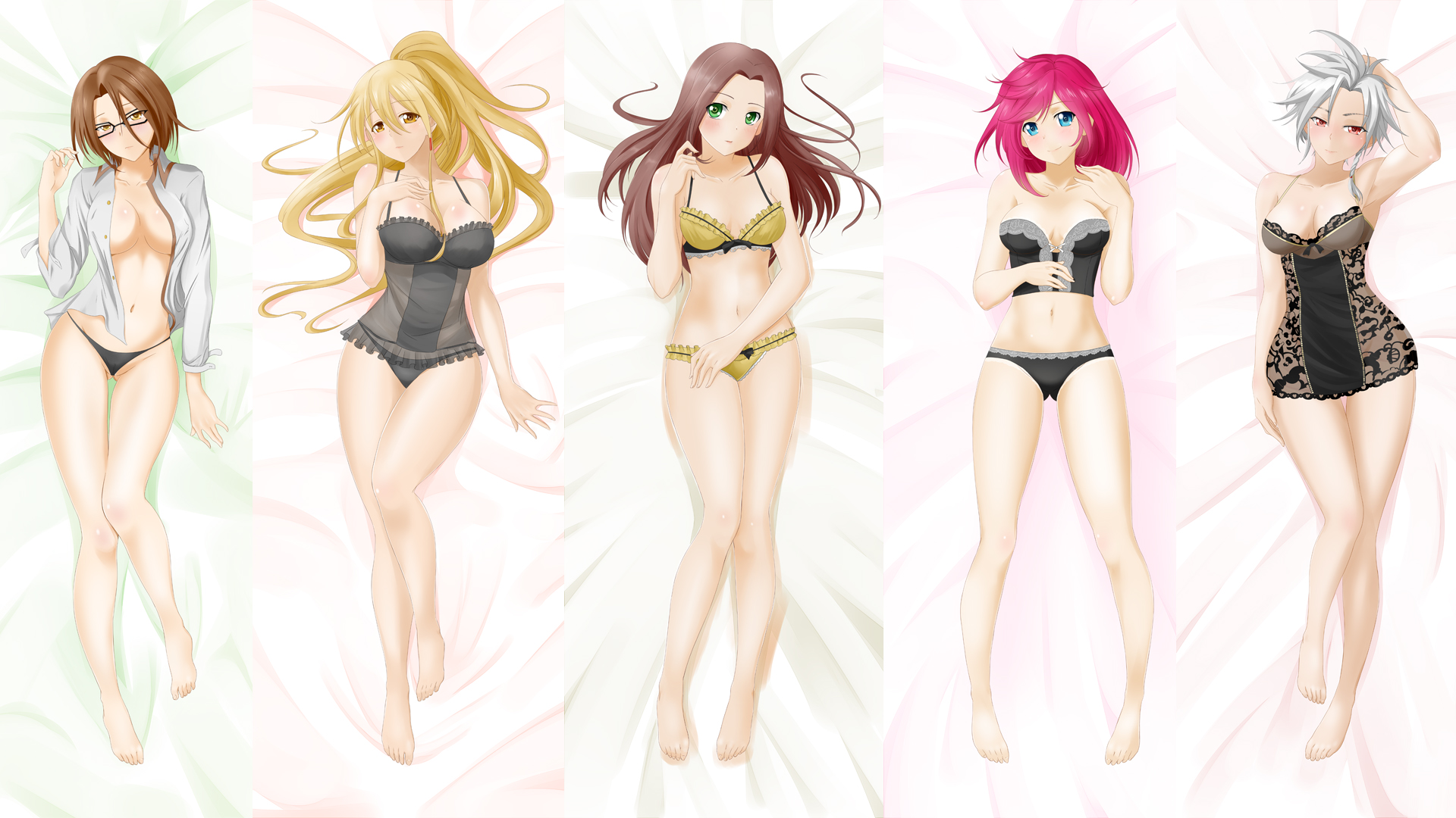 A collection of Dakimakura digital images in full high resolution of the fi...