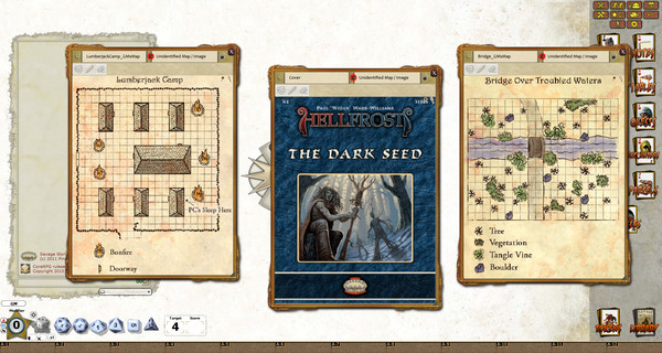 Скриншот из Fantasy Grounds - Hellfrost: The Dark Seed (Savage Worlds)