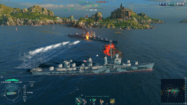 Скриншот из World of Warships