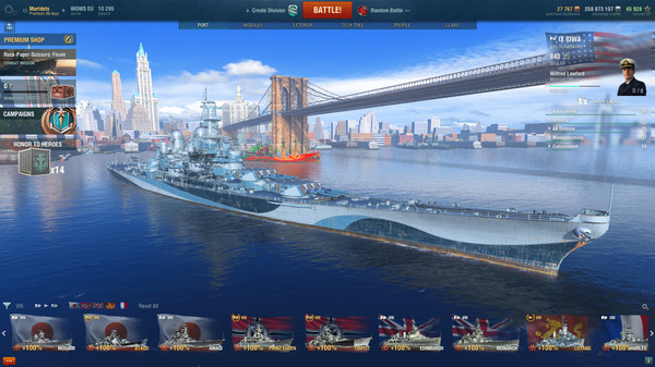 World of Warships game for Linux 1