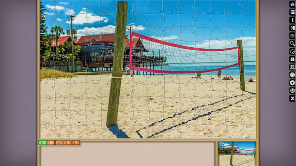 Скриншот из Jigsaw Puzzle Pack - Pixel Puzzles Ultimate: Beach Volleyball