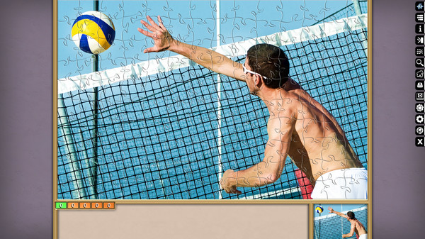 Скриншот из Jigsaw Puzzle Pack - Pixel Puzzles Ultimate: Beach Volleyball