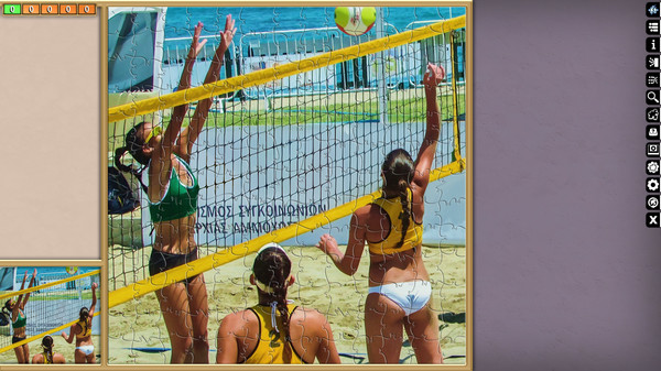 Скриншот из Jigsaw Puzzle Pack - Pixel Puzzles Ultimate: Beach Volleyball