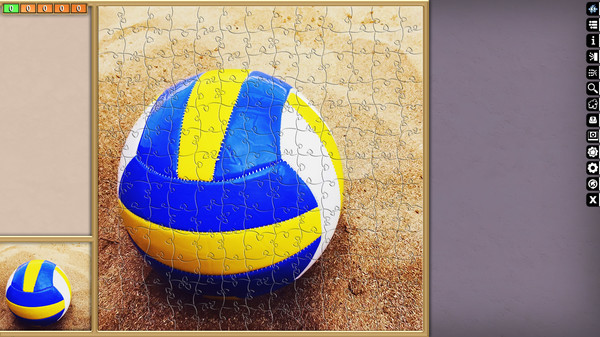 Скриншот из Jigsaw Puzzle Pack - Pixel Puzzles Ultimate: Beach Volleyball