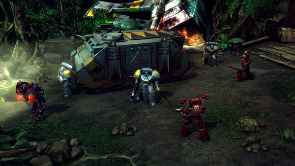 Warhammer 40,000: Space Wolf game for Linux 1