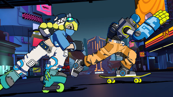 Скриншот из Lethal League Blaze