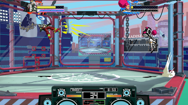 Скриншот из Lethal League Blaze